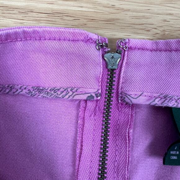 Wild Fable Women's Light Purple Front Seamed Jean Mini Skirt - Size 0 - NWT - Picture 6 of 9